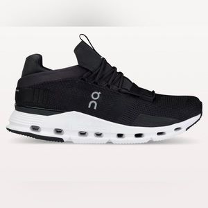 On Cloudnova Phantom Sneaker in Black